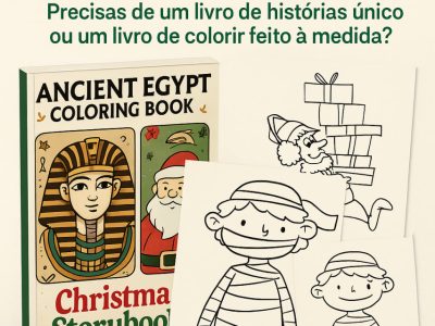 🎨📚 Livros infantis personalizados por encomenda!