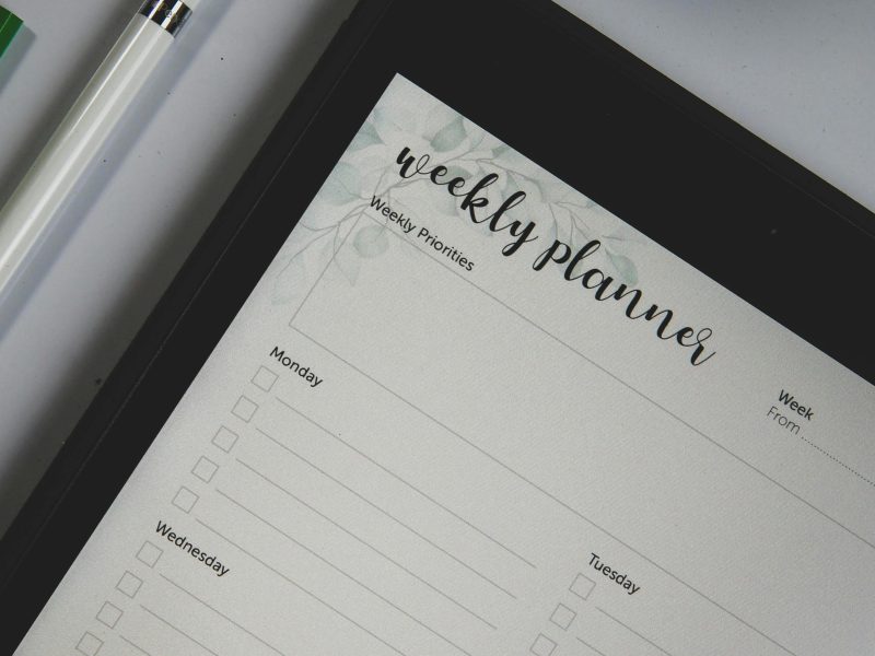 Planner digital 2025 para iPad e Android